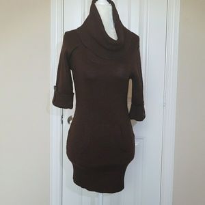 EUC Brown sweater dress